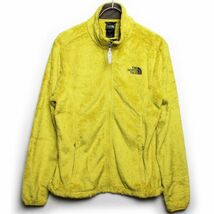 ノースフェイス フルジップ フリースジャケット (WOMENS Ｓ) 黄色系 THENORTHFACE レディース_画像2