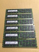 【中古パーツ】【メモリー】4GB 2Rx4 PC3-10600R-09-10-E1-P0 1042 6枚セット 管：HDDM15_画像1