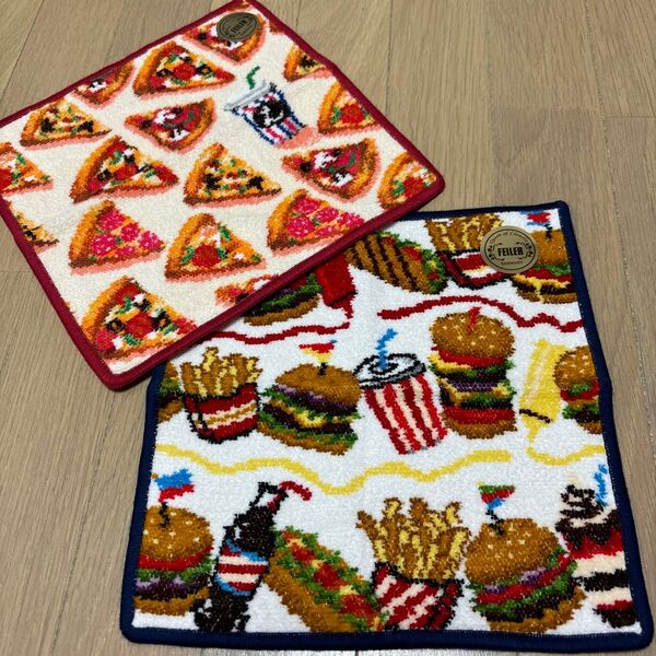 新品 フェイラー ハンバーガー ピザ ハンカチセット