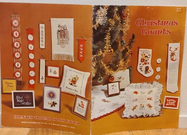 図案冊子 Christmas Counts