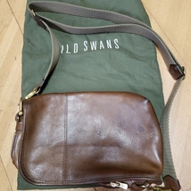 WILDSWANS ワイルドスワンズ COLLIER コリアー 皮革 ボディ body バッグ bag ミネルバ ボックス Minerva box グリージオ leather レザー 鞄_画像3