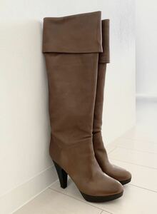 L'AUTRE CHOSE low tore shoes pra to long boots * Brown *37 size 