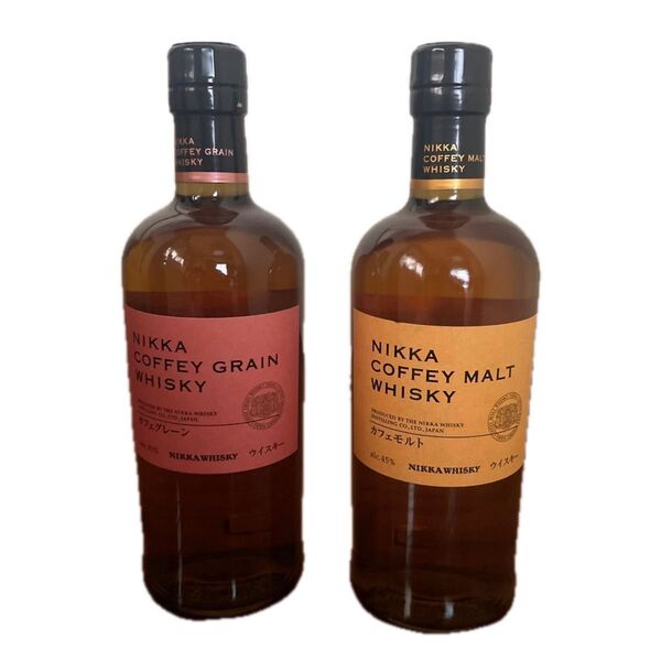新品 ニッカウイスキー カフェモルト カフェグレーン 700ml2本セット