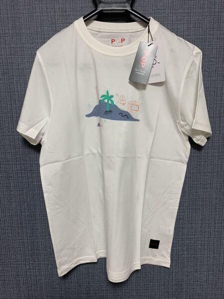 ポールスミス 半袖 Tシャツ ルームウェア 7327 ホワイト サイズL