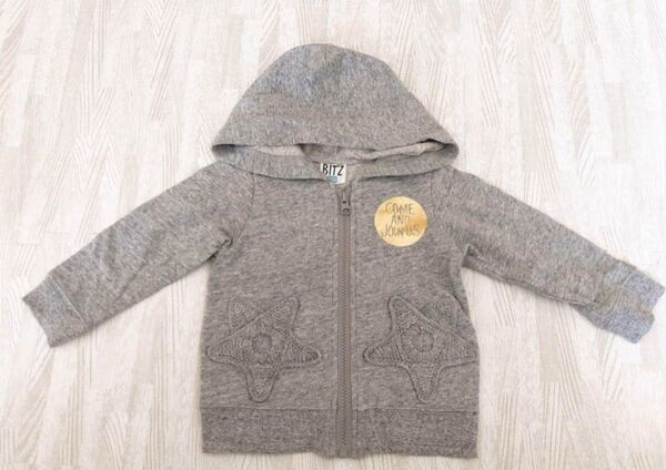 キッズ パーカー カーディガン 90サイズ 男女兼用 子供服