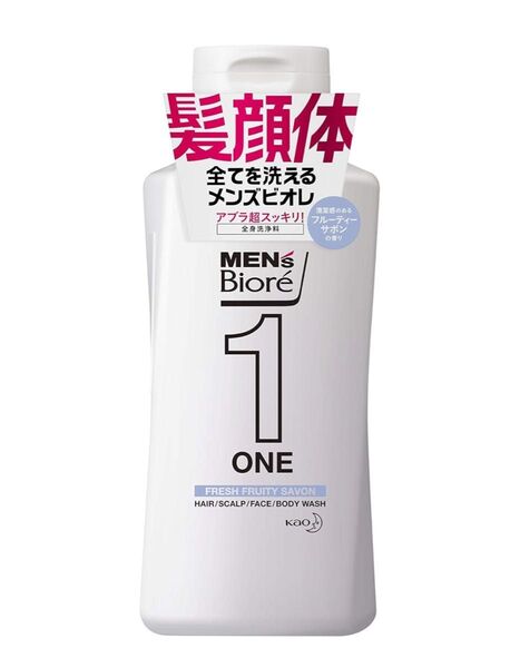 メンズビオレ ONE オールインワンフルーティーサボンの香り レギュラー 200ml