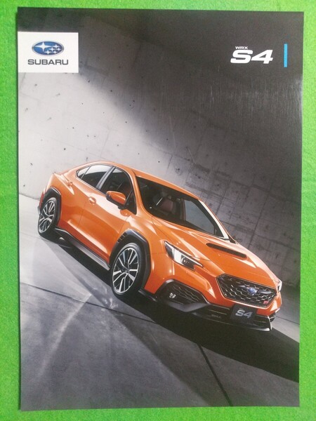 ③送料無料【スバル WRX S4】カタログ 2021年11月 VBH SUBARU WRX S4