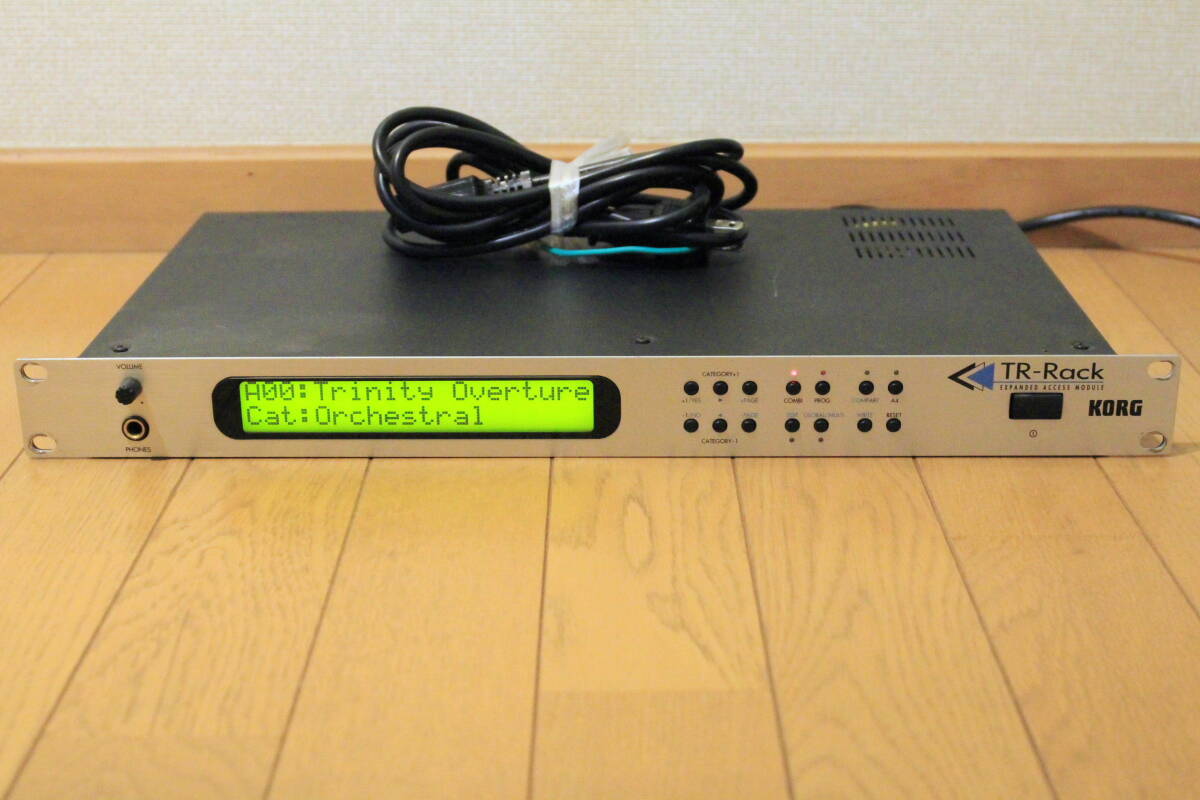 Yahoo!オークション -「korg tr-rack」(音源モジュール) (DTM Yahoo!オークション -「korg tr-rack」(音源モジュール) (DTM