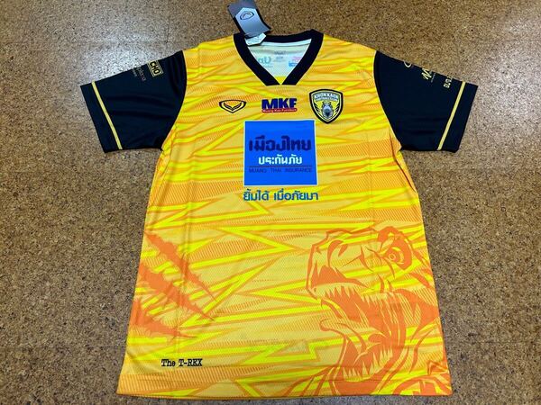 送料込み!激レア!タイプレミアリーグ コーンケンFC フルスポンサーユニフォーム サイズM