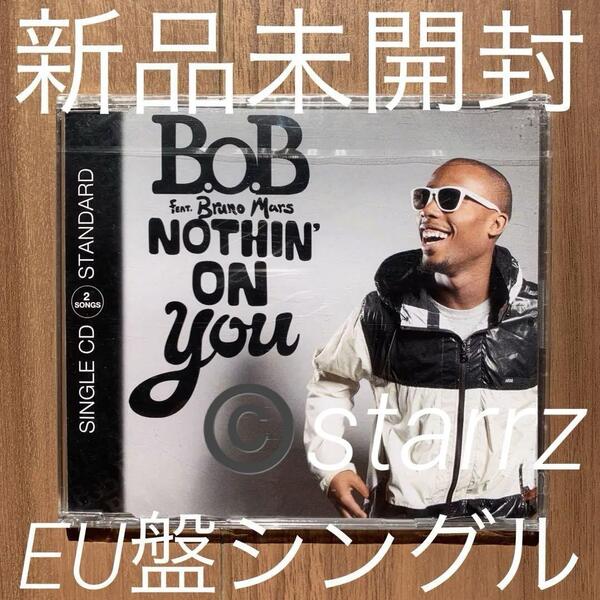 B.o.B Nothin' On You Feat. Bruno Mars ブルーノ・マーズ EU盤シングル 新品未開封