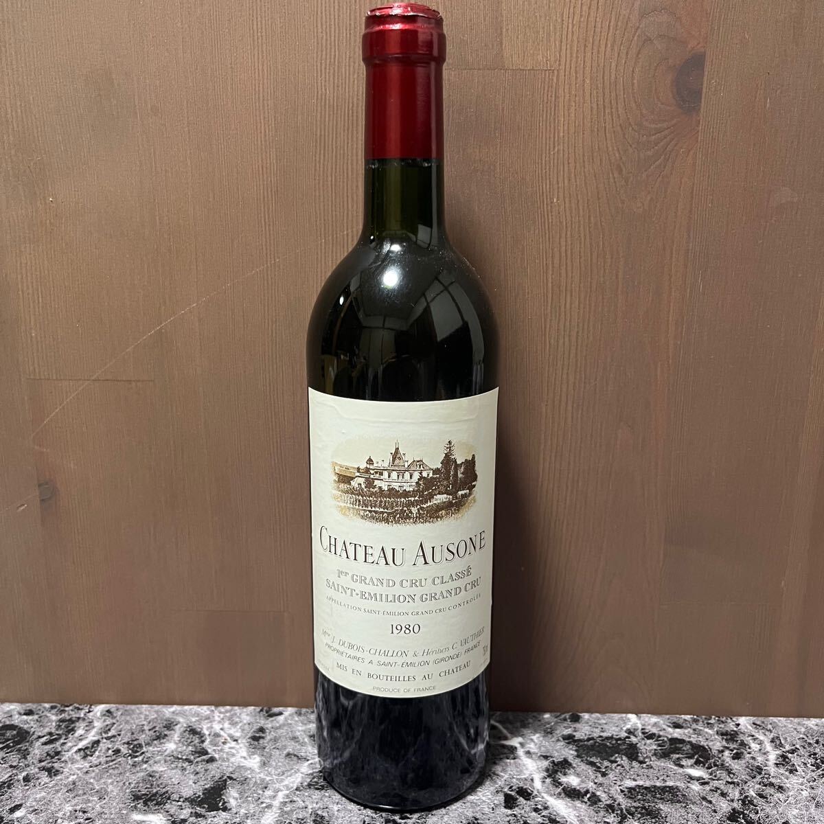 1円~シャトーオーゾンヌ 1980 CHATEAU AUSONE 赤ワイン 古酒 1円~シャトーオーゾンヌ 1980 CHATEAU AUSONE 赤ワイン 古酒