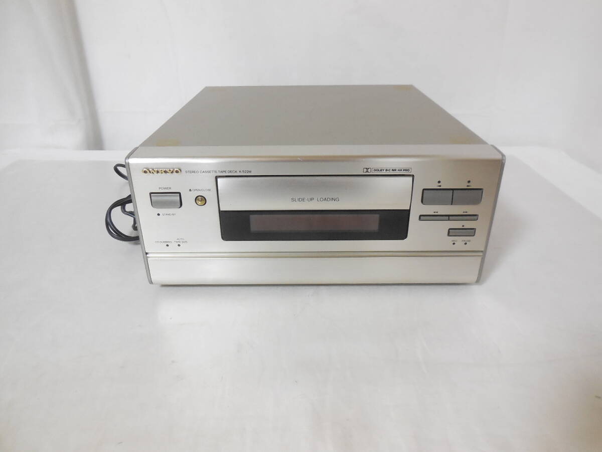 Yahoo!オークション -「onkyo k-522」(カセットデッキ Yahoo!オークション -「onkyo k-522」(カセットデッキ