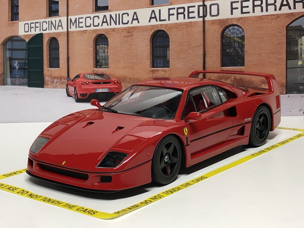 Amazon | 京商オリジナル 1/18 フェラーリ F40 レッド 完成品