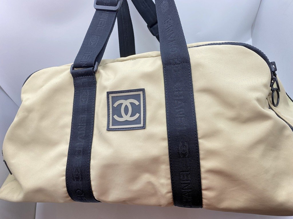 美品✨ 廃盤 シャネル スポーツライン ボストンバッグ ココマーク バイカラー Yahoo!オークション -「シャネル スポーツライン ボストン