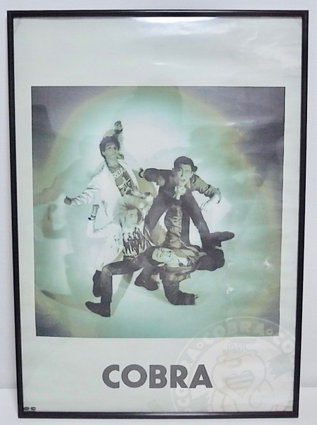 送料無料 希少 レア 額入り COBRA コブラ OiOiOi購入特典 B2 ポスター DOG FIGHT ドッグファイト ラフィンノーズ SA エスエー COWCOW