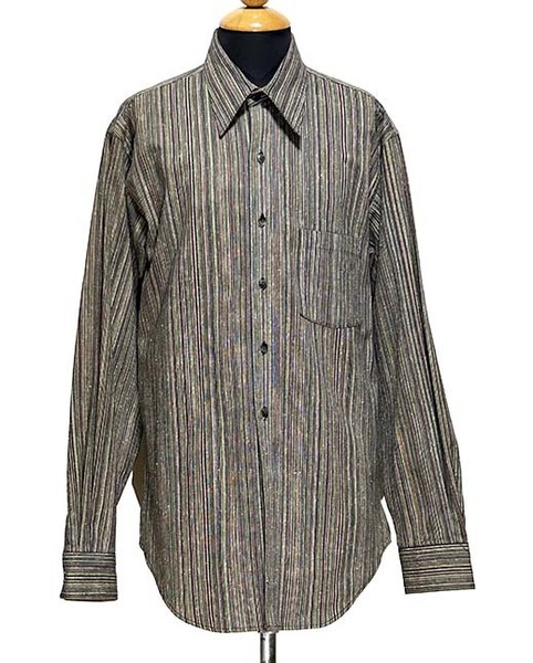 マジェスティック レゴン★MAJESTIC LEGON pour homme★綿100%長袖シャツ新品保管品●