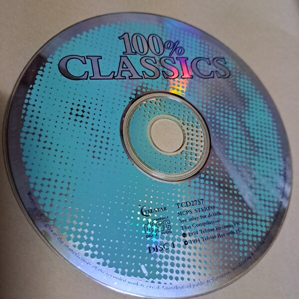 100% CLASSICS CD ディスク1のみ