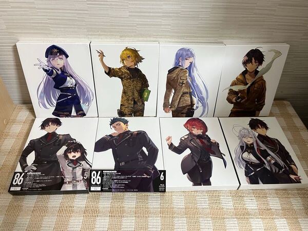 86-エイティシックス-初回全8巻セット Blu-ray 即決 送料無料