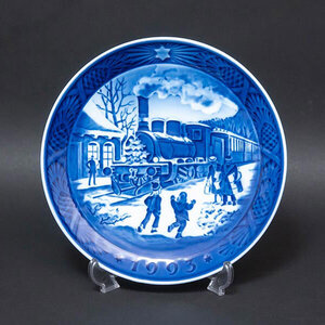 ロイヤル・コペンハーゲン イヤープレート(1993年)『Christmas Guests(クリスマスのお客さま)』 ※皇太子様御成婚記念