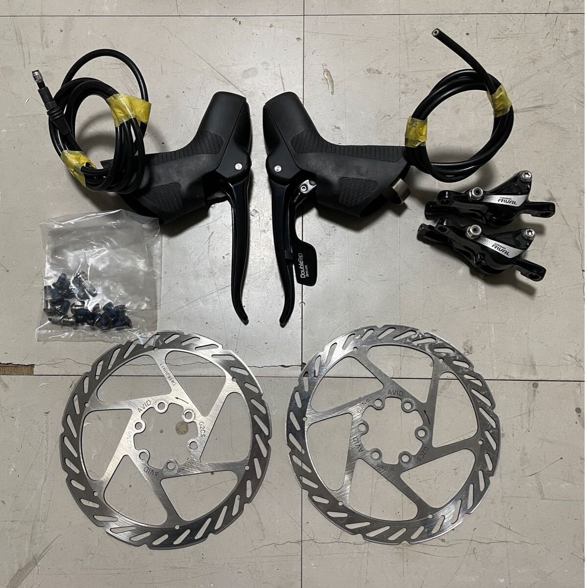 Yahoo!オークション -「sram rival 1」(パーツセット) (パーツ Yahoo!オークション -「sram rival 1」(パーツセット) (パーツ