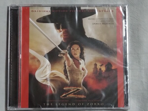 送料無料 レジェンド・オブ・ゾロ サントラCD キャサリン・ゼタ・ジョーンズ The Legend of Zorro James Horner ost 新品未開封