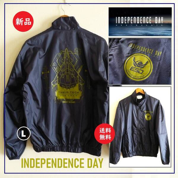 送料込 新品★インデペンデンス・デイ: リサージェンス ジャンパー L★Independence Day: Resurgence/非売品/プロモ用/ナイロン/ジャケット