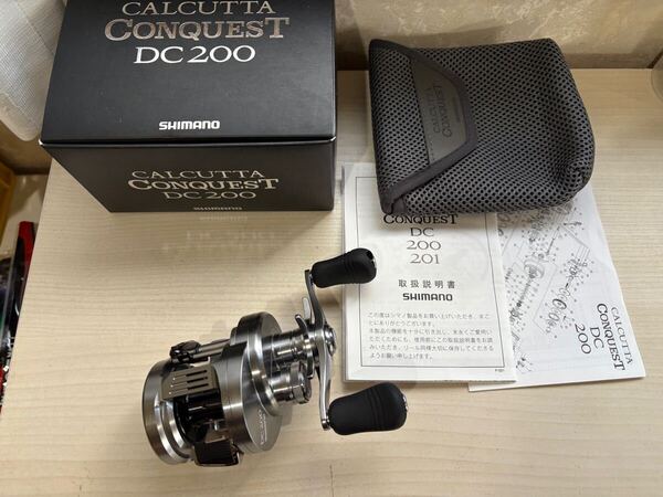 ★☆シマノ 19カルカッタ コンクエスト DC 200 美品