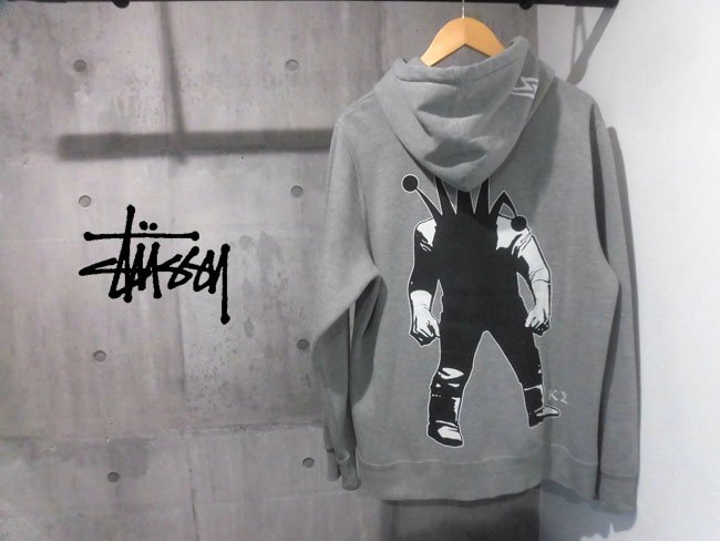 Yahoo!オークション -「stussy シャドーマン」(パーカ) (男性用 Yahoo!オークション -「stussy シャドーマン」(パーカ) (男性用