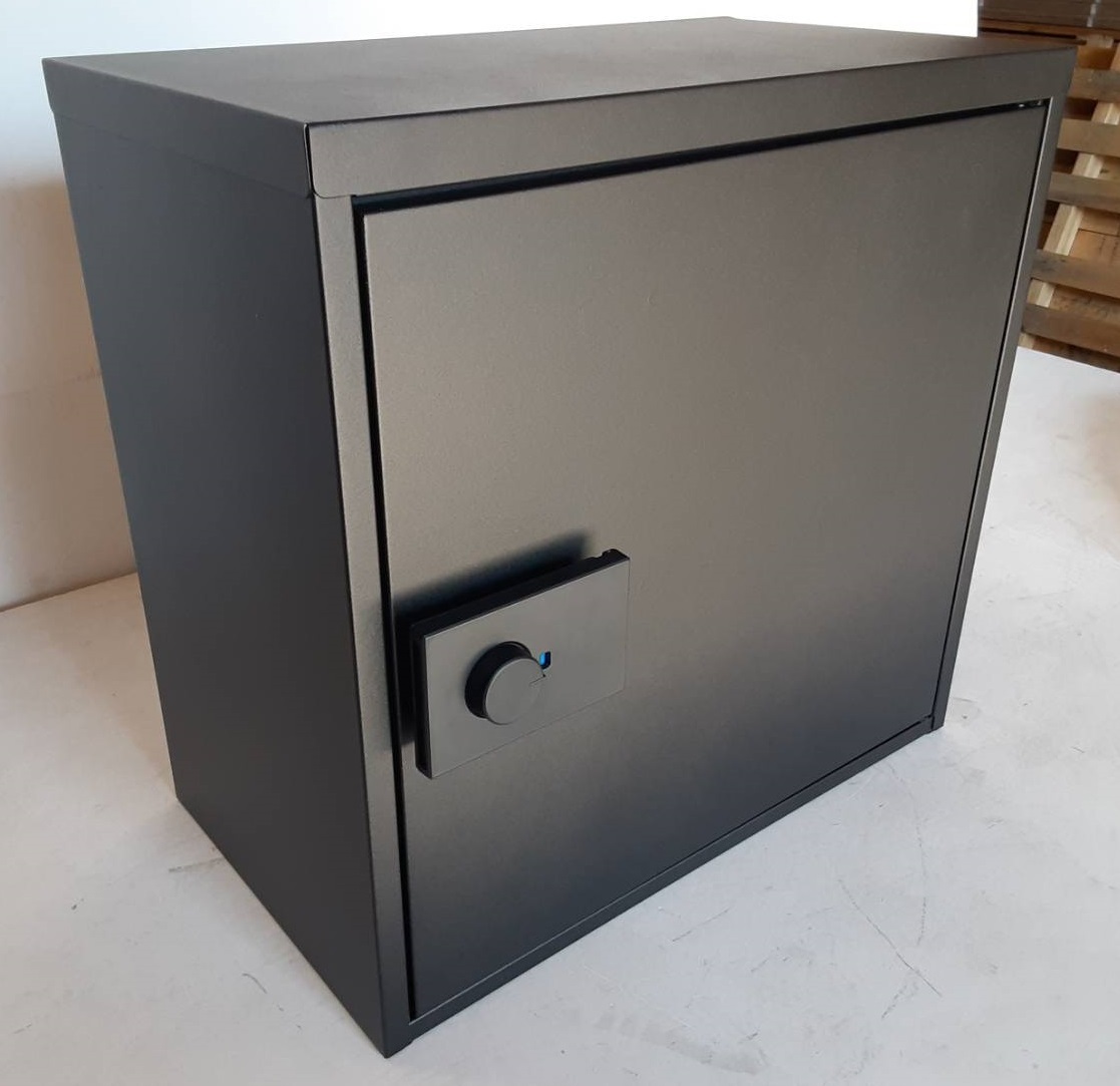 【 宅配ボックス 】 LIXIL 「 宅配ボックスKT コンパクト 前入れ前取り出し右開き ブラック 8KCD01BK 」ポスト