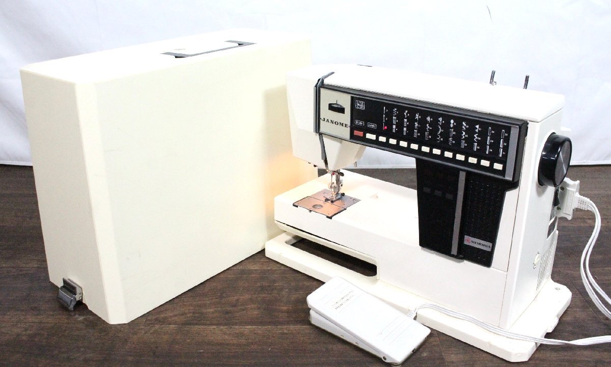 未使用品】JANOME ジャノメ◇ミシン MODEL 5002 1990年製 針の上下運動OK フットコントローラー付◇保管品「管理№F10194」  item details | JDirectItems Auction | One Map by FROM JAPAN