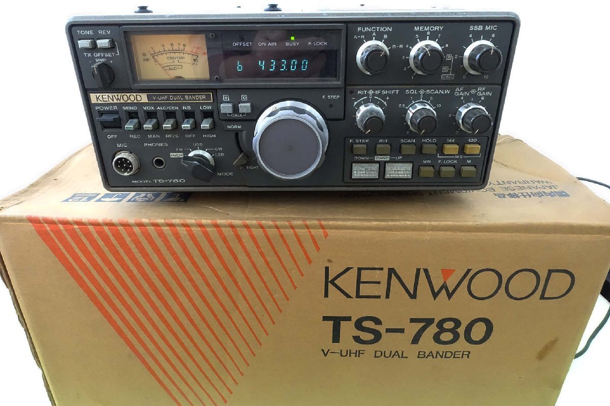 KENWOOD TS-780 144/430MHz トランシーバー 現状完動品