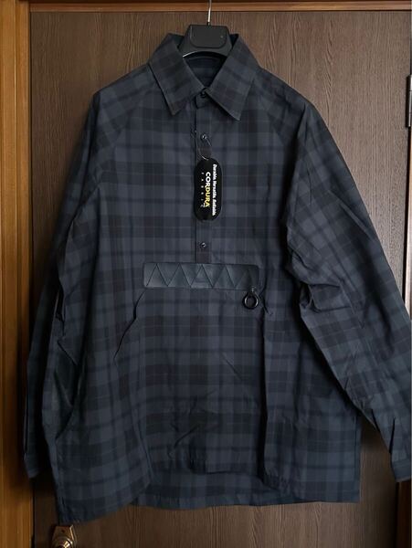 新品50%off I tell you my punk theory メンズ マンフード アノラック シャツ 長袖 ジャケット プルオーバー コーデュラコットン
