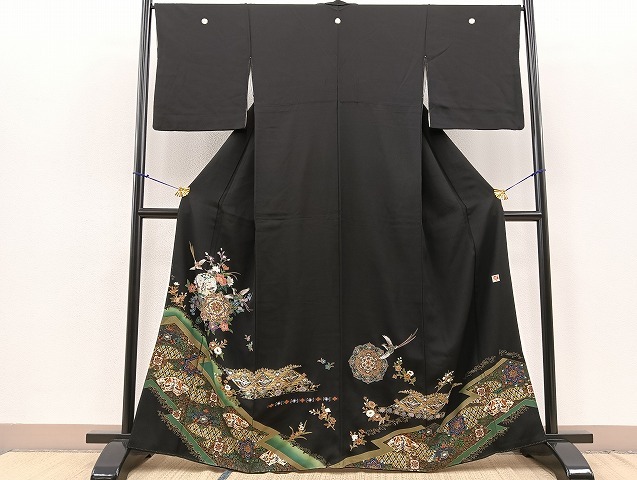 振袖 正絹 仮絵羽 未仕立て ピンク 後藤久美子☆匿名配送☆