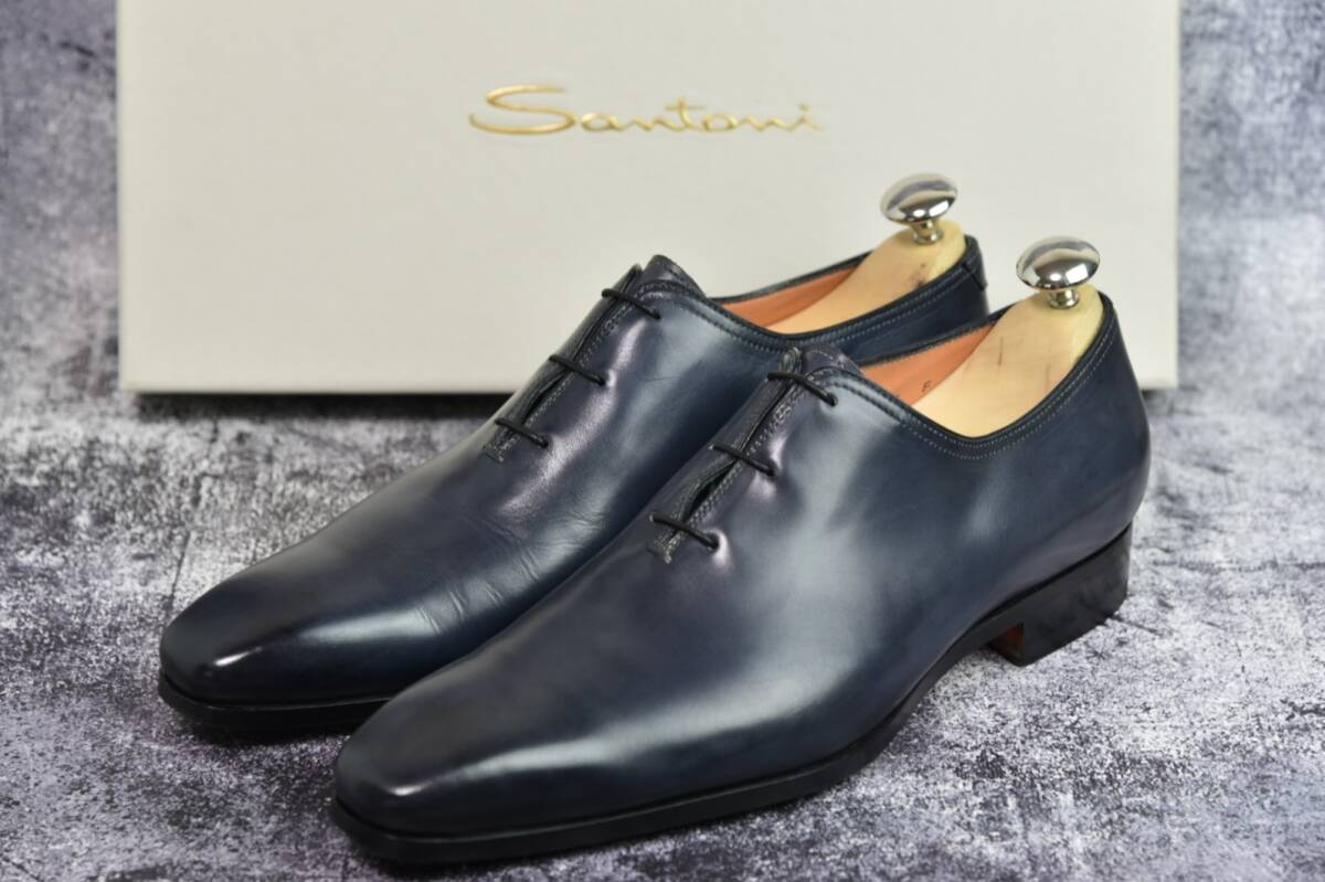SANTONI サントーニ ビジネス ドレス シューズ プレーントゥ