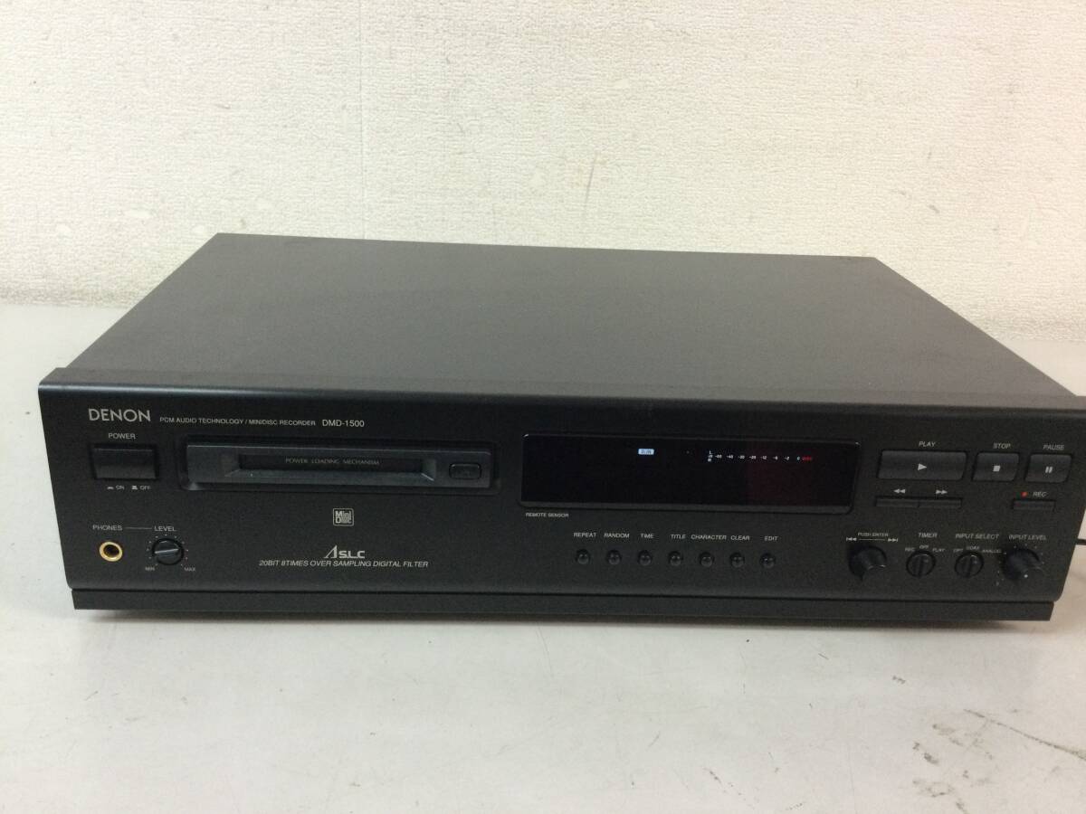 必ず何かがある DENON DMD-1500 | 田舎で楽しむジャンクライフ