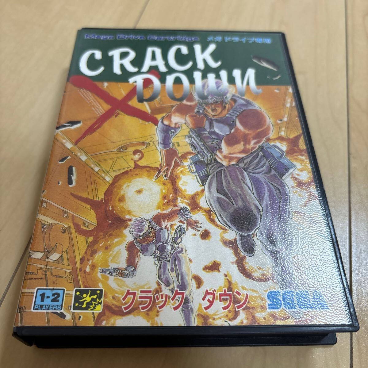 Yahoo!オークション -「クラックダウン」(セガ) (テレビゲーム