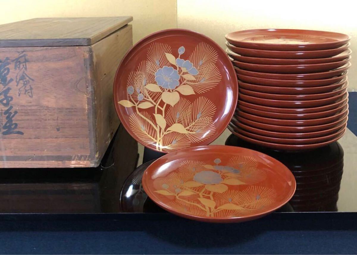 2025年最新】Yahoo!オークション -銘々皿 蒔絵の中古品・新品