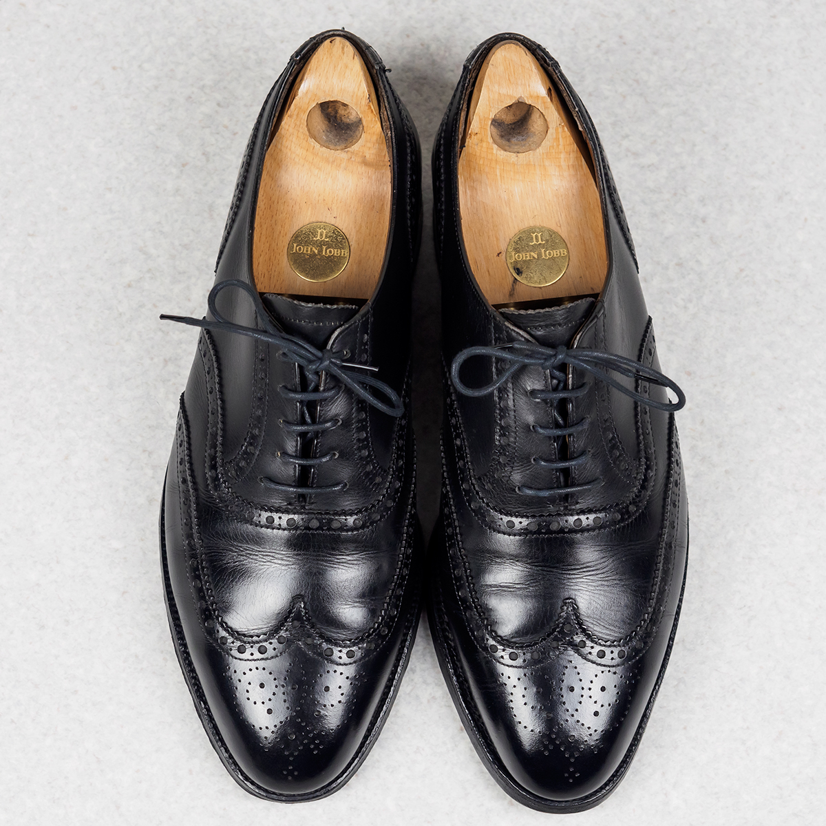 “極美品” Crockett&Jones（クロケット&ジョーンズ）TALBOT / タルボット Uチップシューズ UK5.5 E 348ラスト  ブラウン 5115 箱/袋付 - Chett