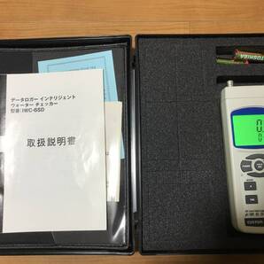 データロガー水質測定器(インテリジェントウォーターチェッカー) IWC-6SD本体