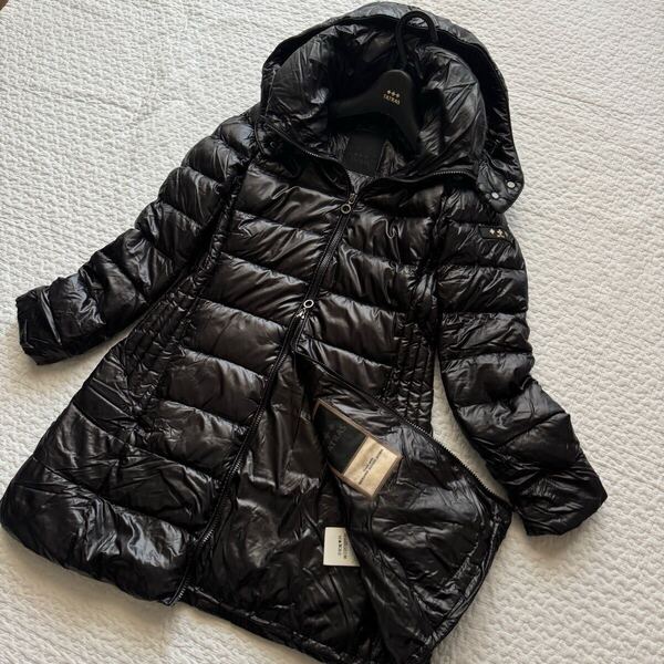 美品■TATRAS BABILA タトラス バビラ ダウンコート ブラック 2way ブラック 01 Sサイズ