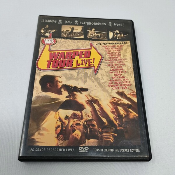 DVD 輸入盤 VANS WARPED TOUR LIVE! DVD 2002 即決 送料込み ワープドツアー2002 Lagwagon/New found glory/Nofx/Bad religion