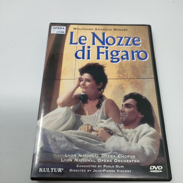 DVD モーツァルト フィガロの結婚 Mozart: Le nozze di Figaro Jean-Pierre Vincent 監督 Paolo Olmi 指揮 即決 送料込み