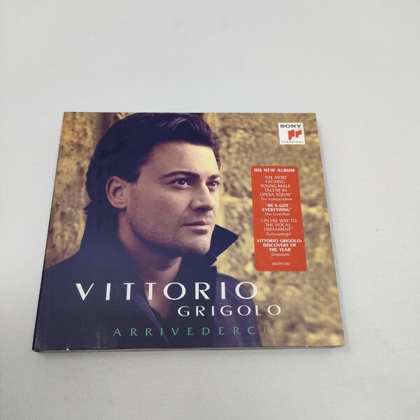 デジパック仕様 輸入盤 CD ヴィットリオ・グリゴーロ アリヴェデルチ Arrivederci 即決 送料込み