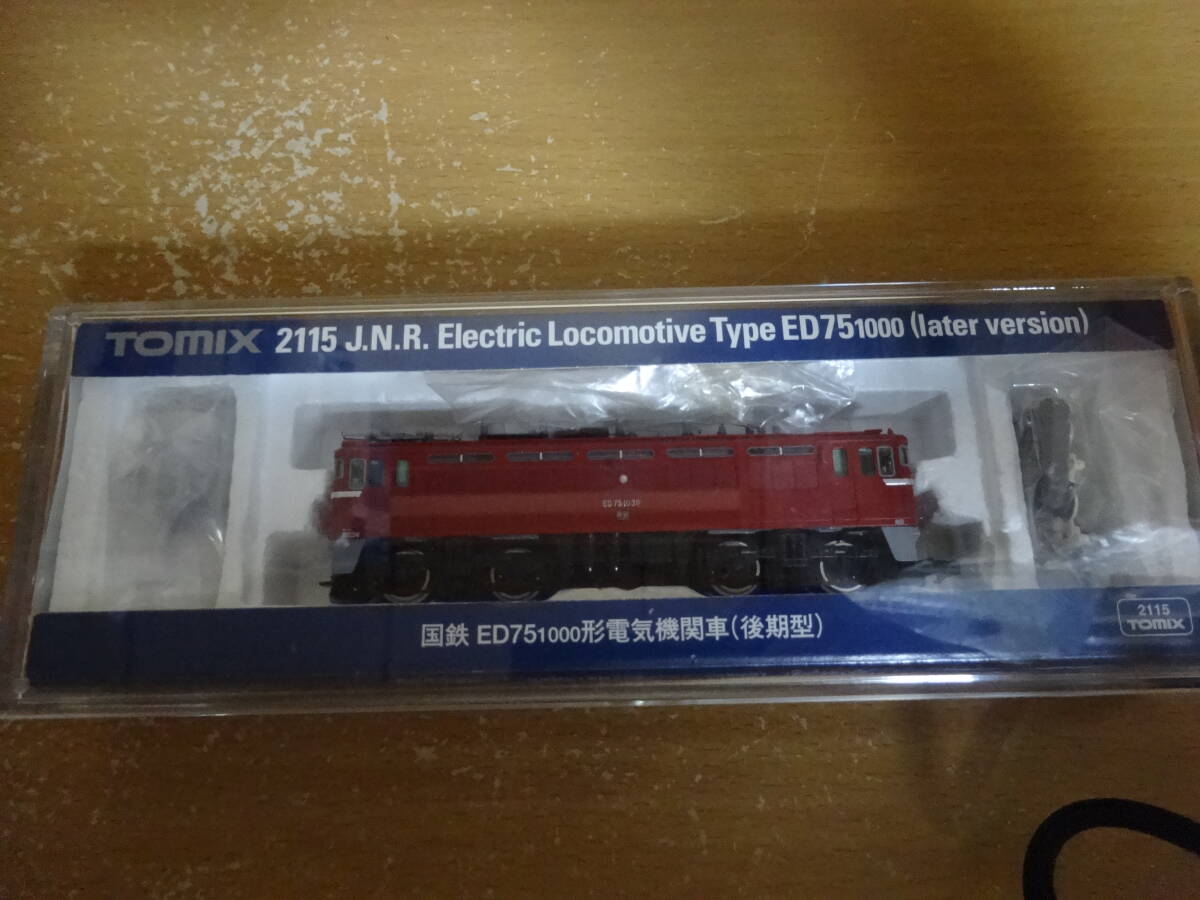 Yahoo!オークション -「tomix ed75 1000 後期型」(Nゲージ