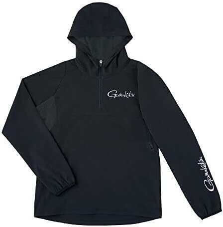 50%off がまかつ GM3632 L ウィンドブレイクジップシャツ ブラック