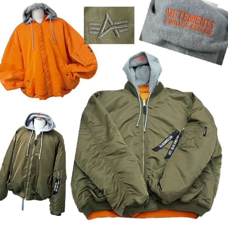 Yahoo!オークション -「vetements ma-1」の落札相場・落札価格 Yahoo!オークション -「vetements ma-1」の落札相場・落札価格