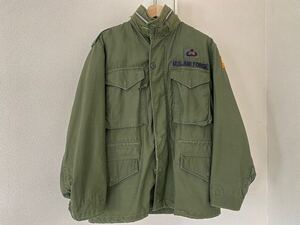 アメリカ軍のM-65です。small-short!最も有名なフィールドジャケット!1968年に支給軍物ミリタリー! ARMYAIRFORCE ビンテージ ジャケット