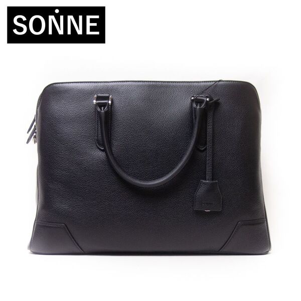 新品 SONNE バッグ 2WAY レザーブリーフバッグ ビジネスバッグ