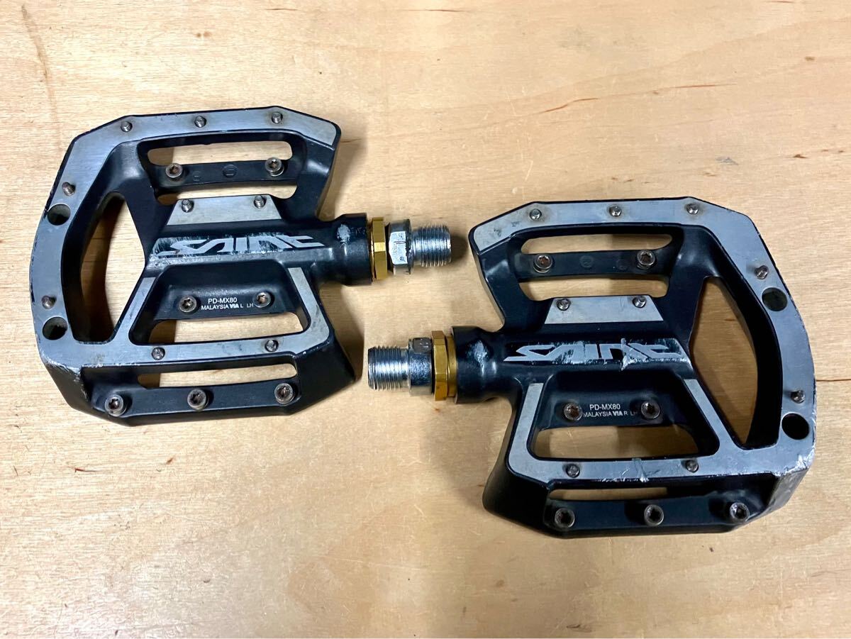 Yahoo!オークション -「shimano saint」(フラットペダル