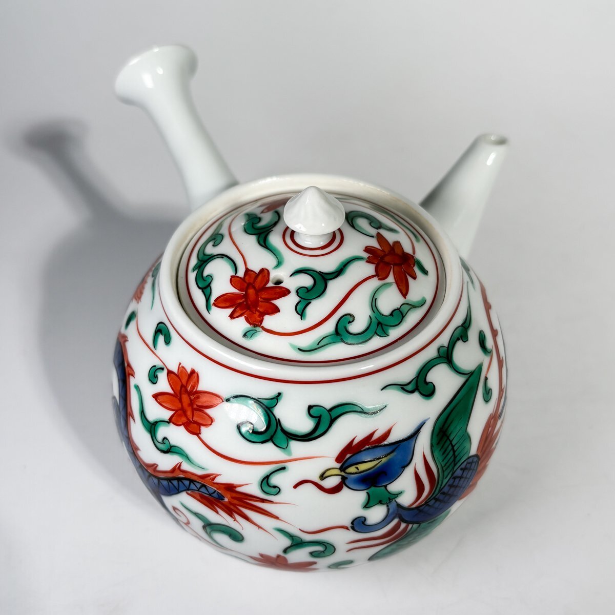 箕面焼 松田箕山 後手急須 宝瓶 茶道具 煎茶道具 茶器 陶芸 箕面焼 松田箕山 後手急須 宝瓶 茶道具 煎茶道具 茶器 陶芸